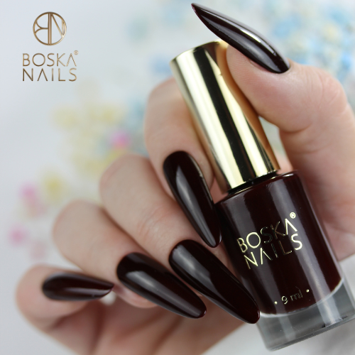 Boska Nails Nail Polish Lakier Klasyczny Do Paznokci Bordinia No 672 9ml