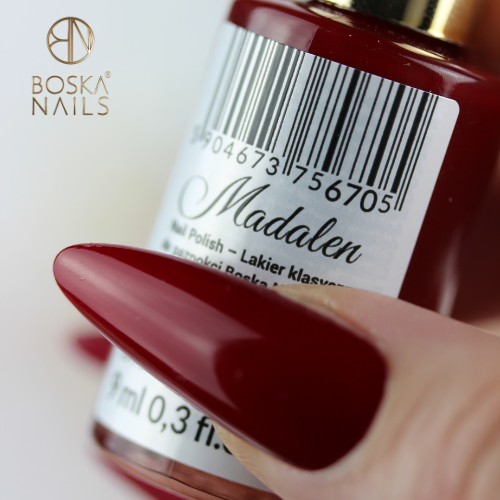 Boska Nails Nail Polish Lakier Klasyczny Do Paznokci Madalen no 670 9ml