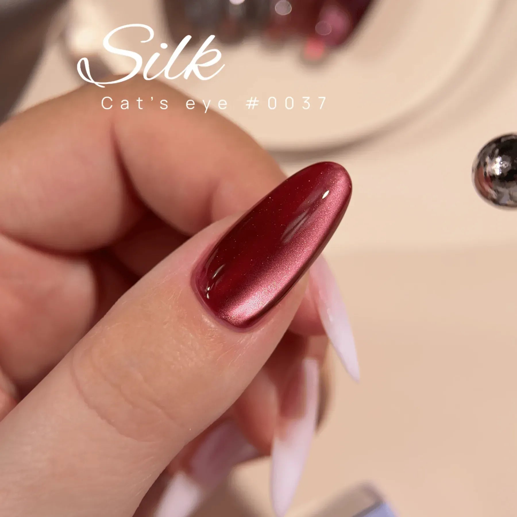 DNKa Color Gel Polish Cat's Eye #0037 Silk, 12 ml