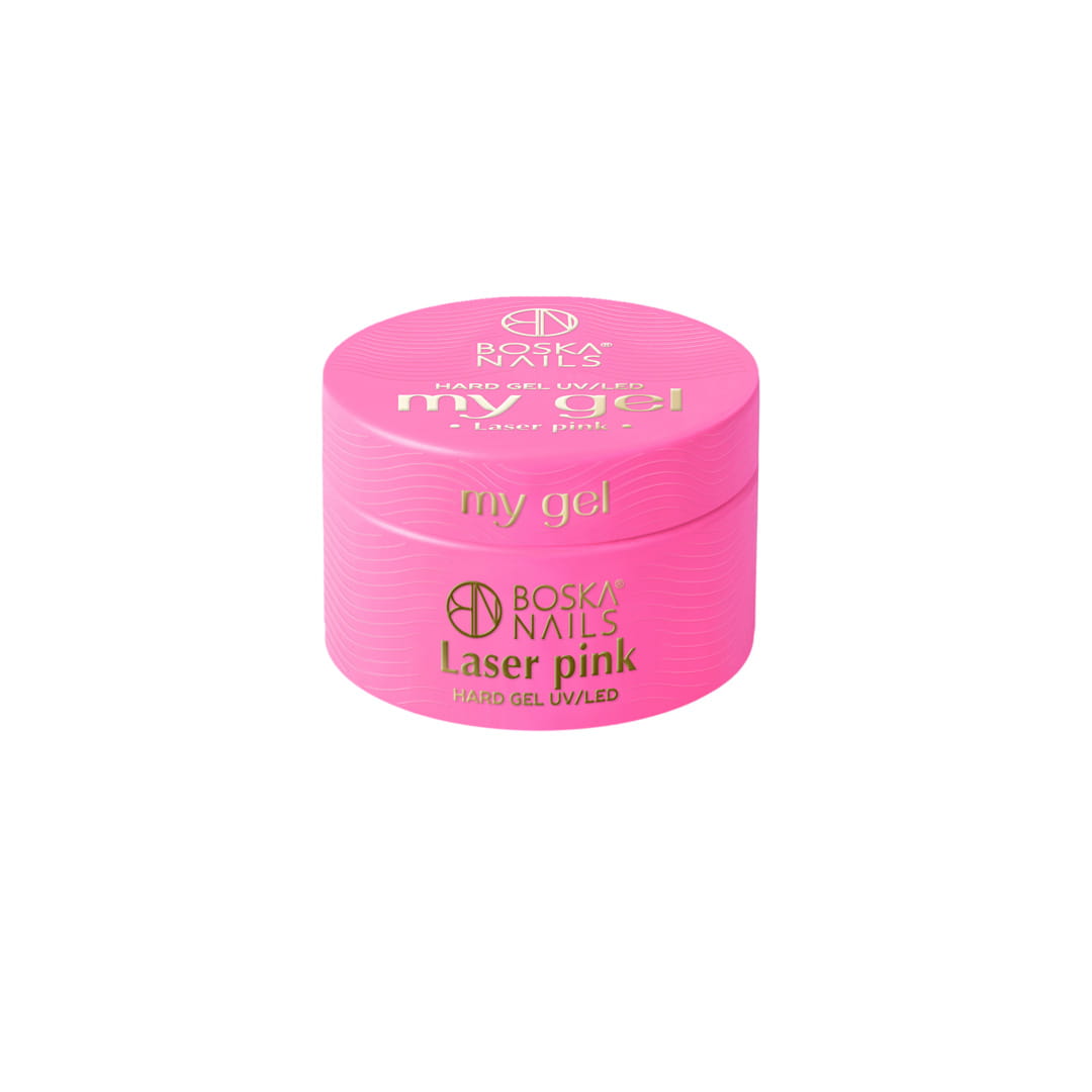 Boska Nails Żel Budujący Uv My Gel Laser Pink Różowy 15ml