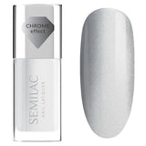 Semilac Lakier Klasyczny 115 Nail Lacquer Silver Chrome 9 ml