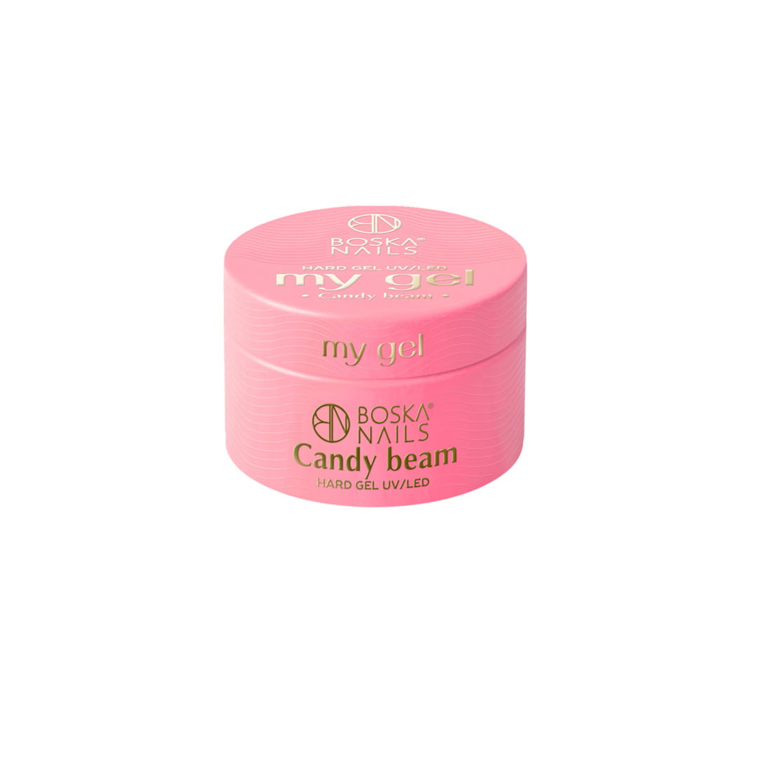 Boska Nails Żel Budujący Uv My Gel Candy Beam Różowy 15ml