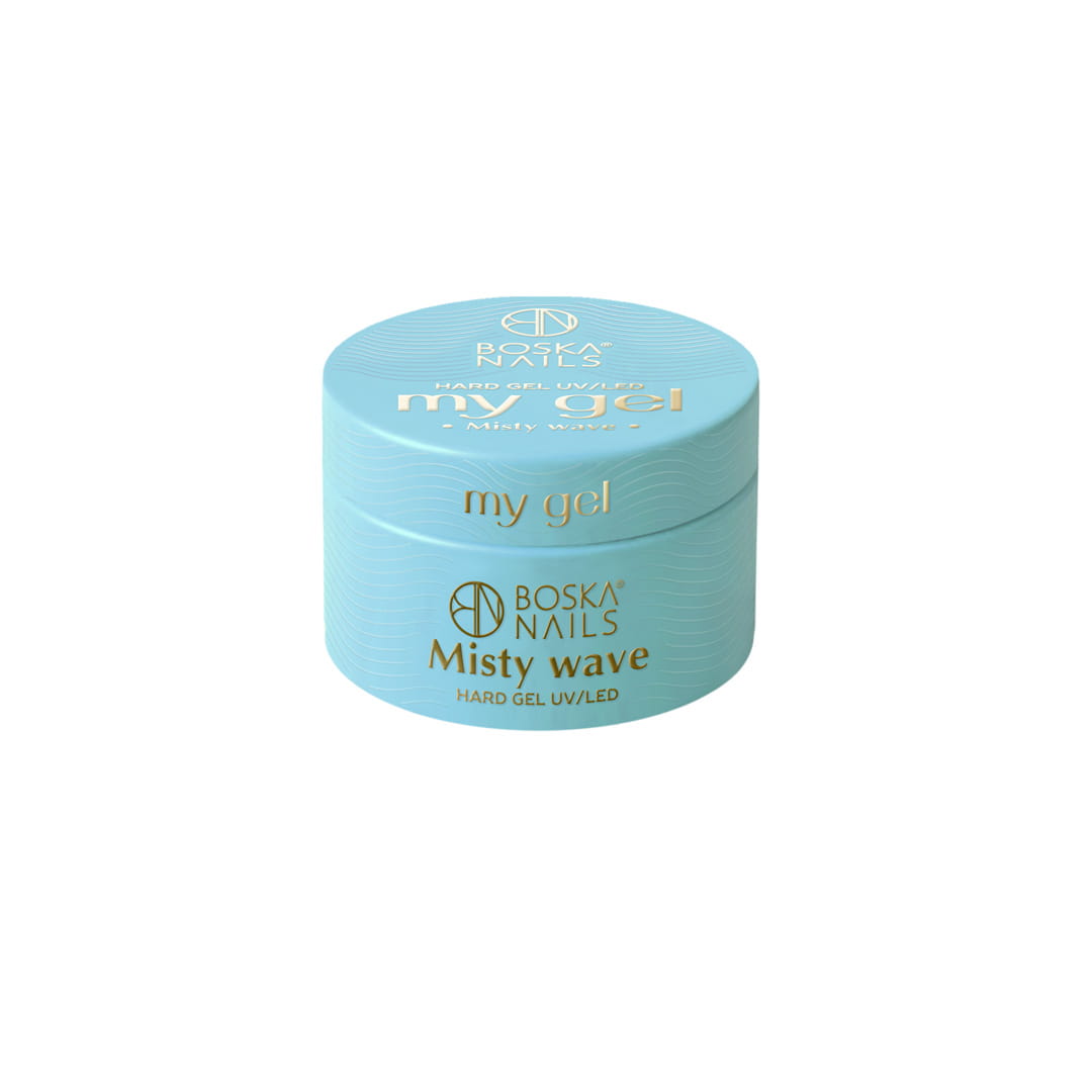 Boska Nails Żel Budujący Uv My Gel Misty Wave Niebieski 15ml
