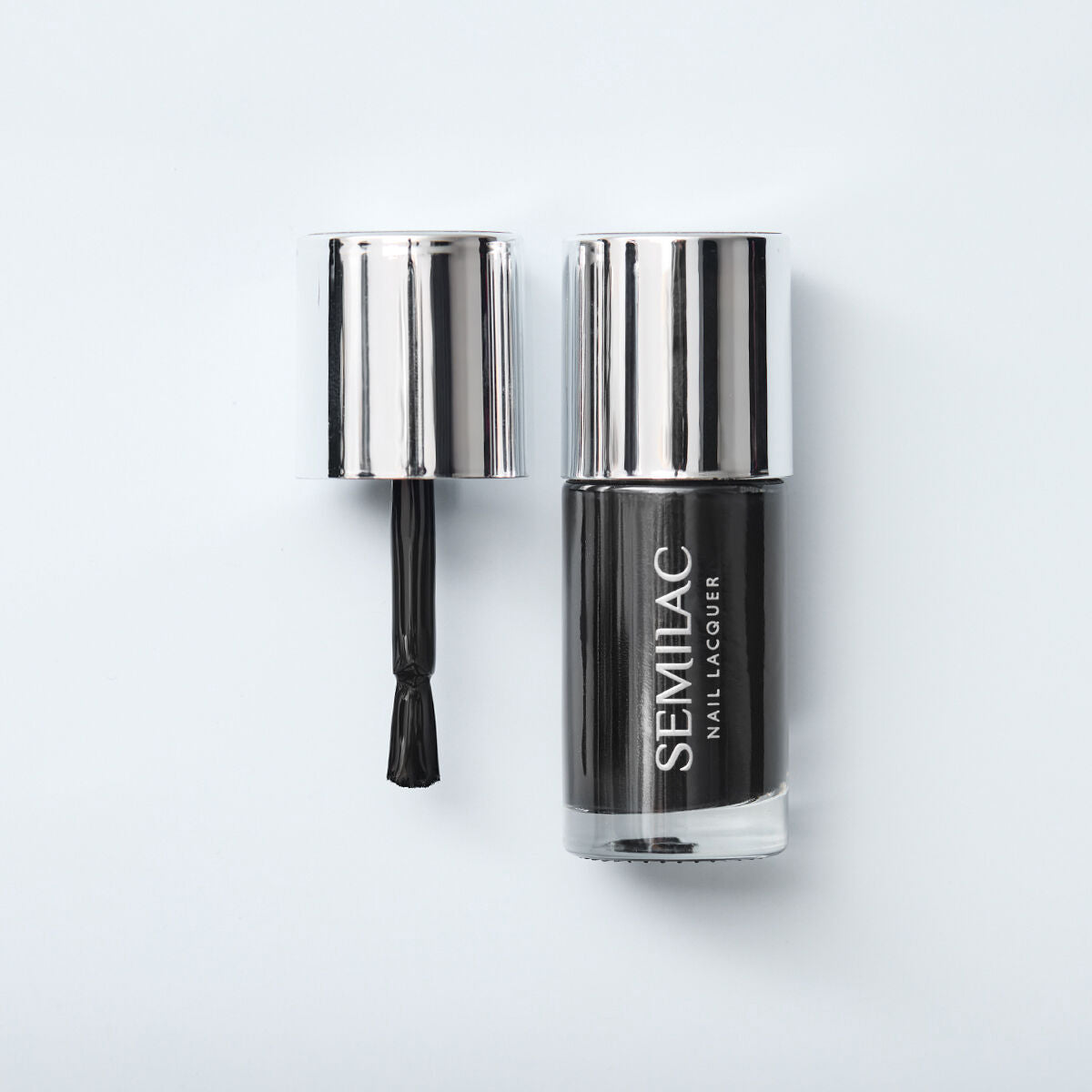 Semilac Lakier Klasyczny 109 Nail Lacquer Classic Black 9 ml