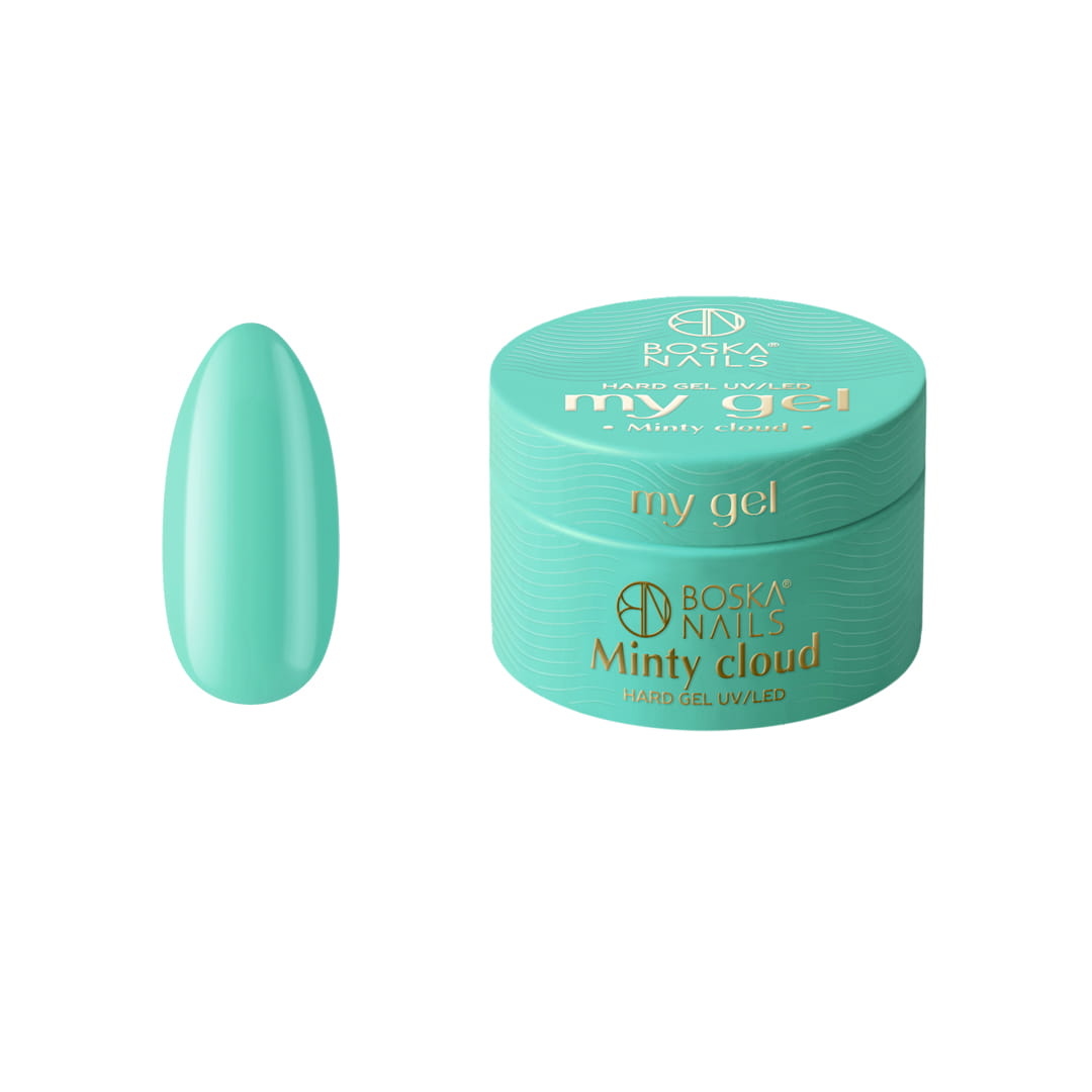 Boska Nails Żel Budujący Uv My Gel Minty Cloud Zielony 15ml