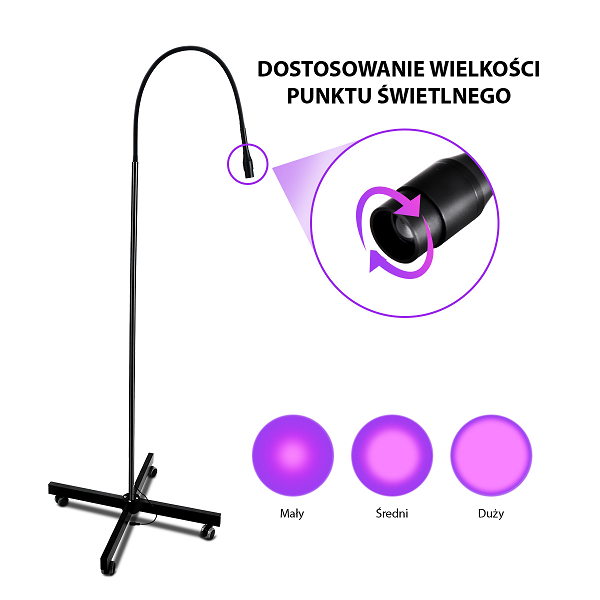 Noble Lashes Lampa UV Do Przedłużania Rzęs - Czarna