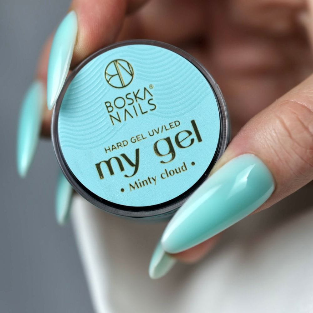 Boska Nails Żel Budujący Uv My Gel Minty Cloud Zielony 15ml