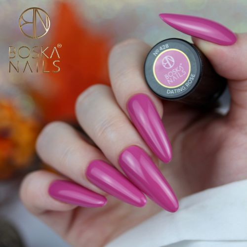 Boska Nails Lakier Hybrydowy Autumn Date Dating Rose No 428 6ml