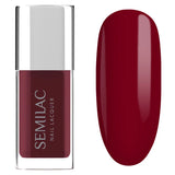 Semilac Lakier Klasyczny 110 Nail Lacquer Classic Red 9 ml