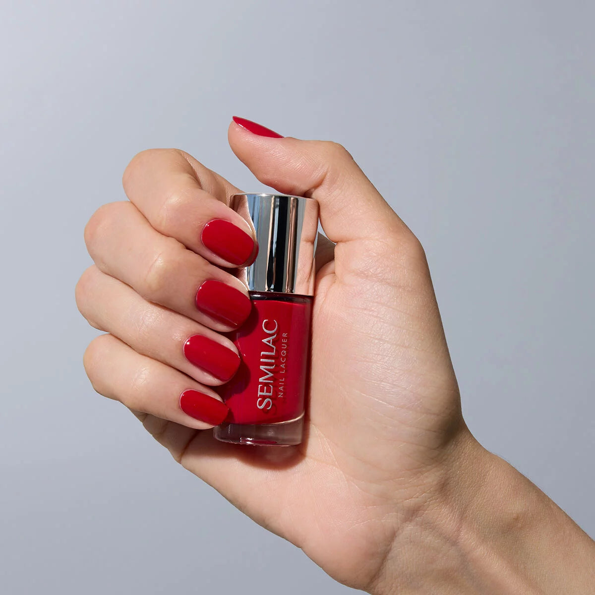 Semilac Lakier Klasyczny 110 Nail Lacquer Classic Red 9 ml