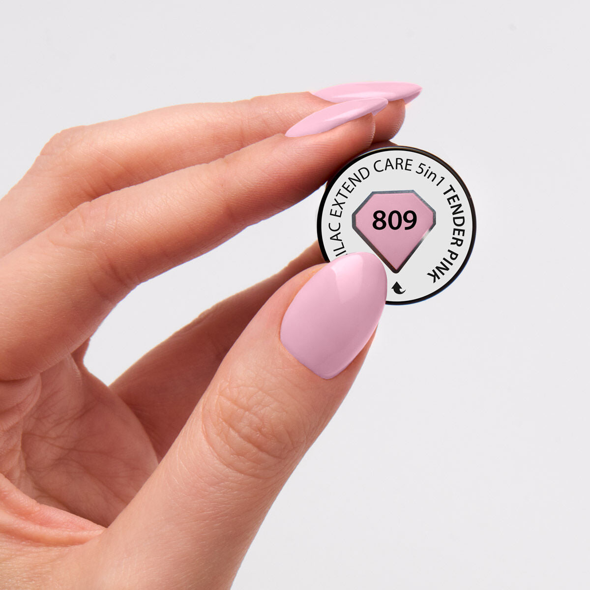 Semilac Extend Care 5in1 Glitter Tender Pink 809 7ml
