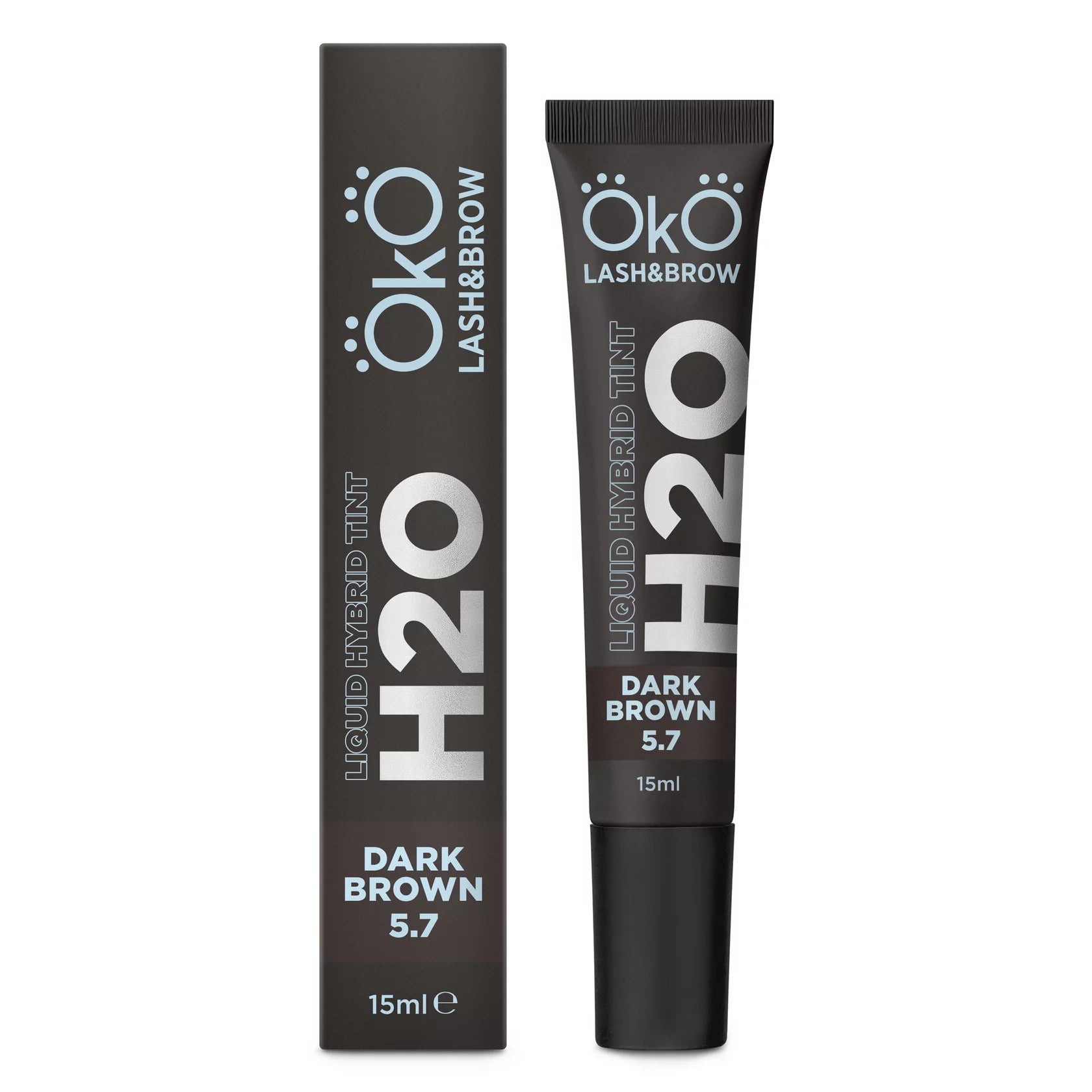OKO Farba Do Brwi I Rzęs H20 Liquid Hybrid Tint Dark Brown 5.7, 15 ml