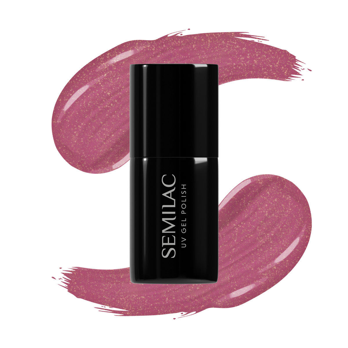 Semilac Lakier Hybrydowy 377 Shimmer Stone Ruby 7ml