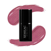 Semilac Lakier Hybrydowy 377 Shimmer Stone Ruby 7ml