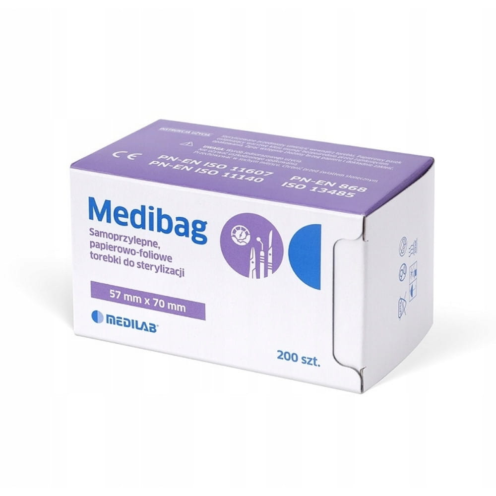 MEDIBAG Torebki Do Sterylizacji 057x70 200szt.