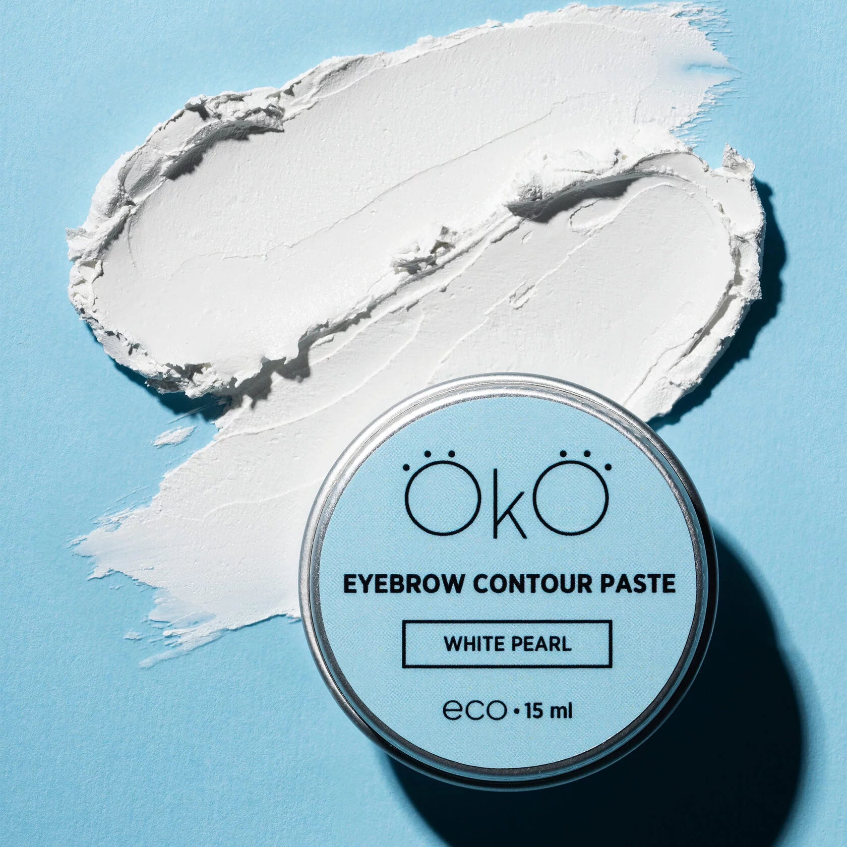 OKO Pasta Do Konturowania Brwi Eyebrow Contour Paste White Pearl, 15 Ml