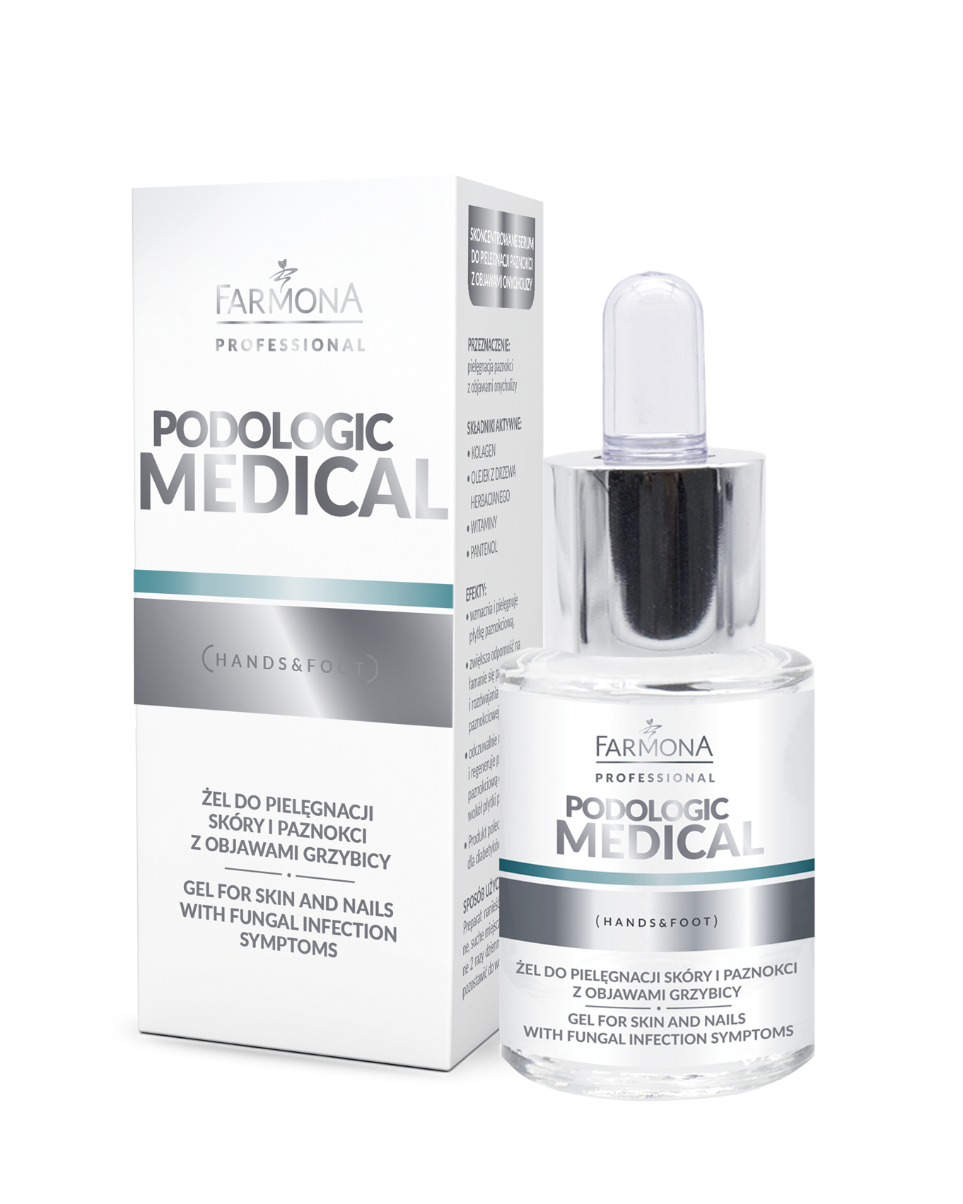 Farmona Podologic Medical Żel Do Pielęgnacji Skóry I Paznokci Z Grzybicą 15ml