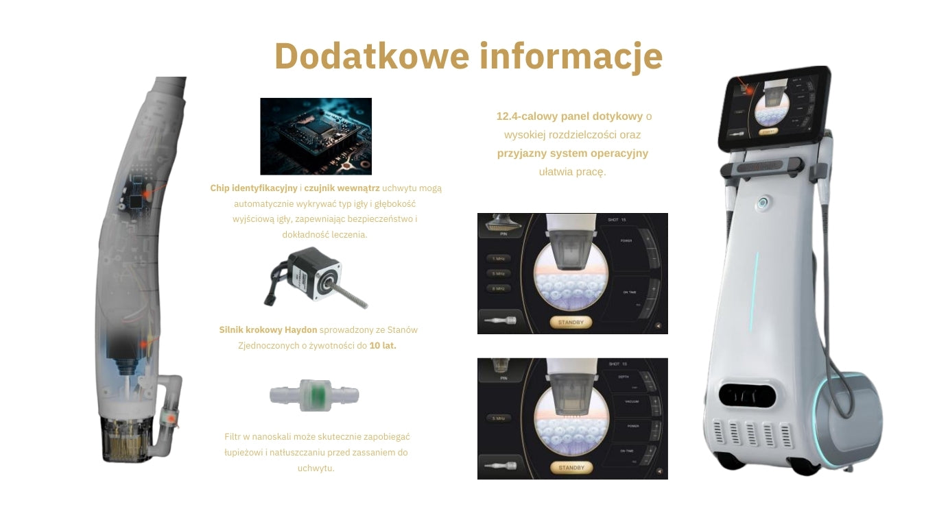 Urządzenie Medyczne - Magic RF Frakcyjne Fale Radiowe