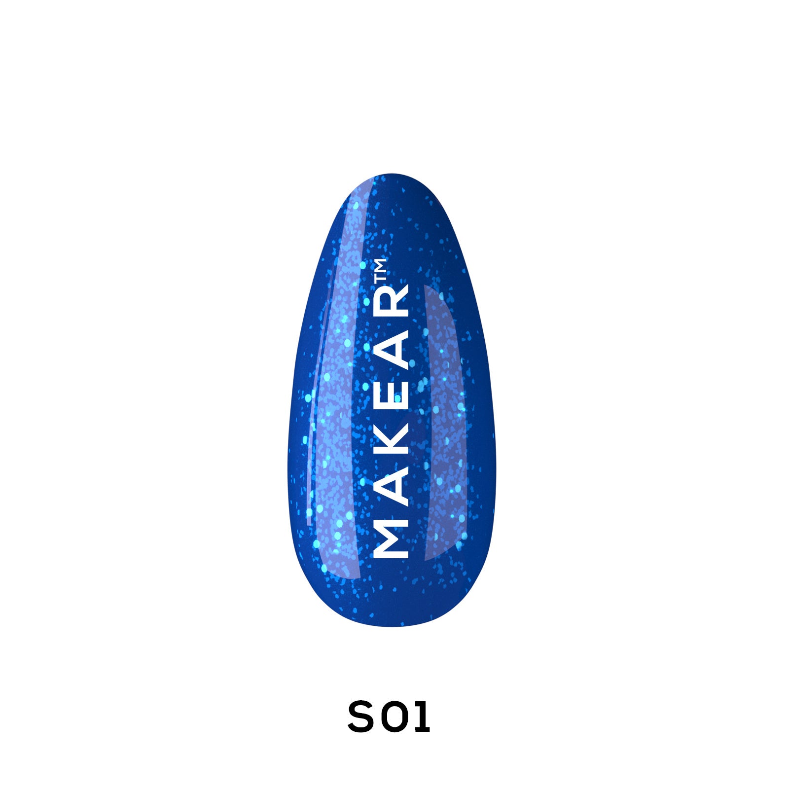 Makear Lakier Hybrydowy S01 Diamond 8 ml