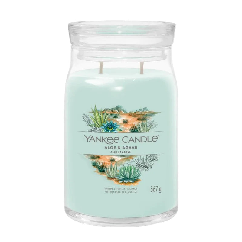 Yankee Candle Signature Świeca Zapachowa Duża Aloe & Agave