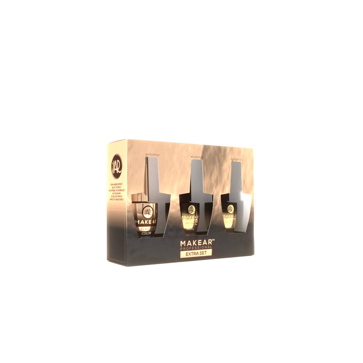 MAKEAR Makear Set STELLAR - 3x Hybrid-Nagellack — Inhaltsstoffe und Bewertung