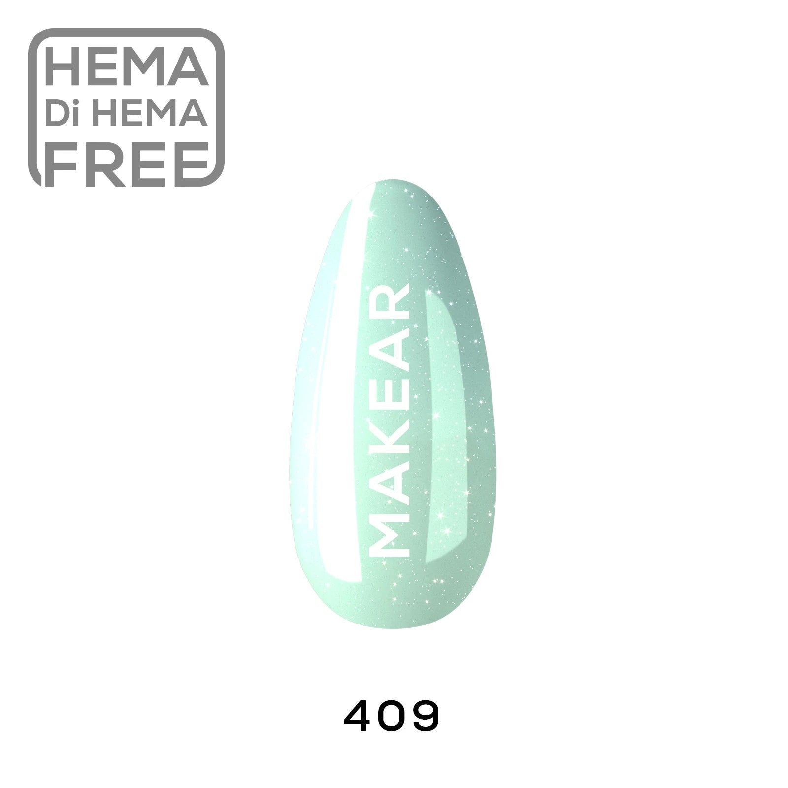 Makear Lakier Hybrydowy 409 Princess 8ml