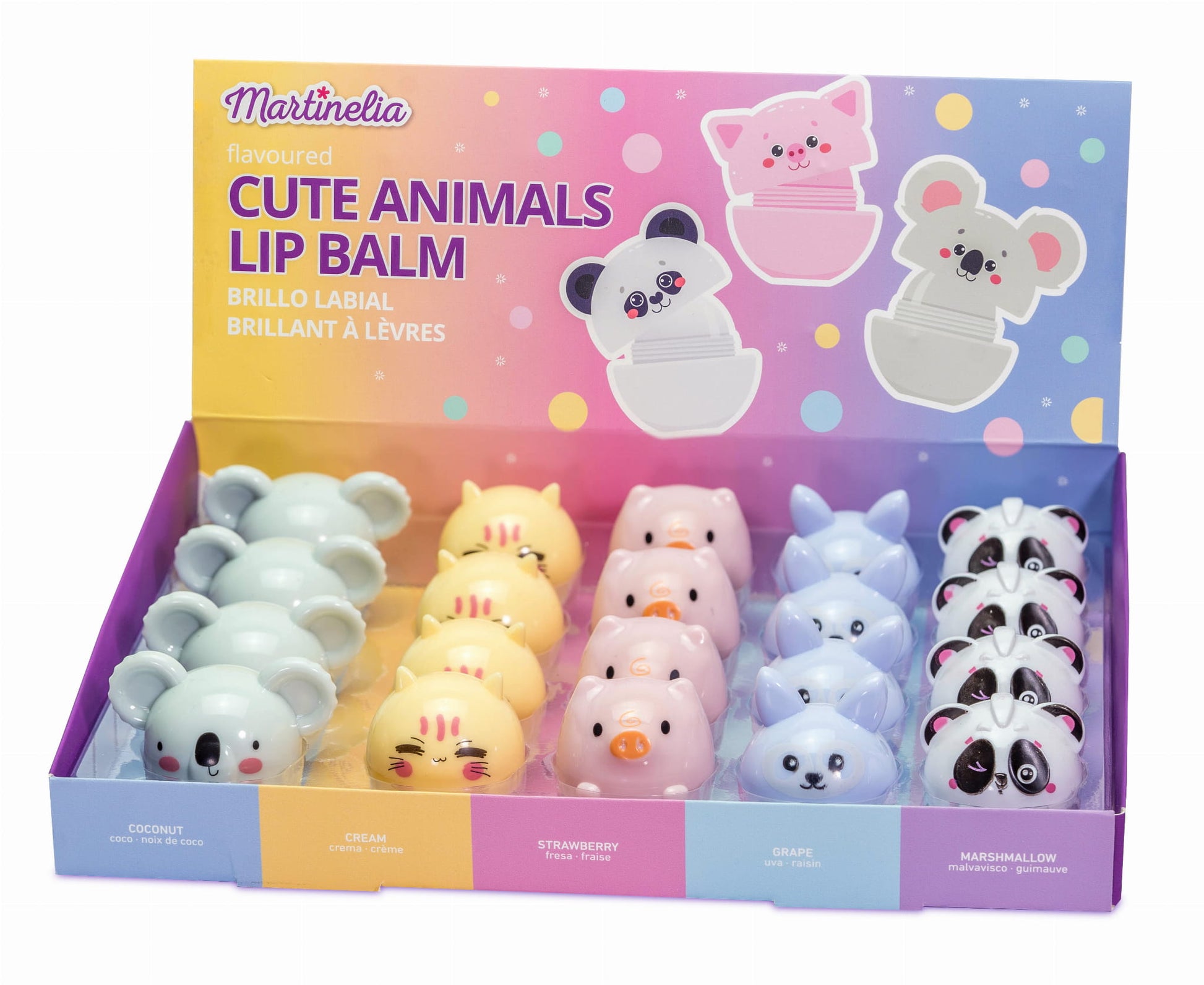 Błyszczyk do Ust dla Dzieci Cute Animals
