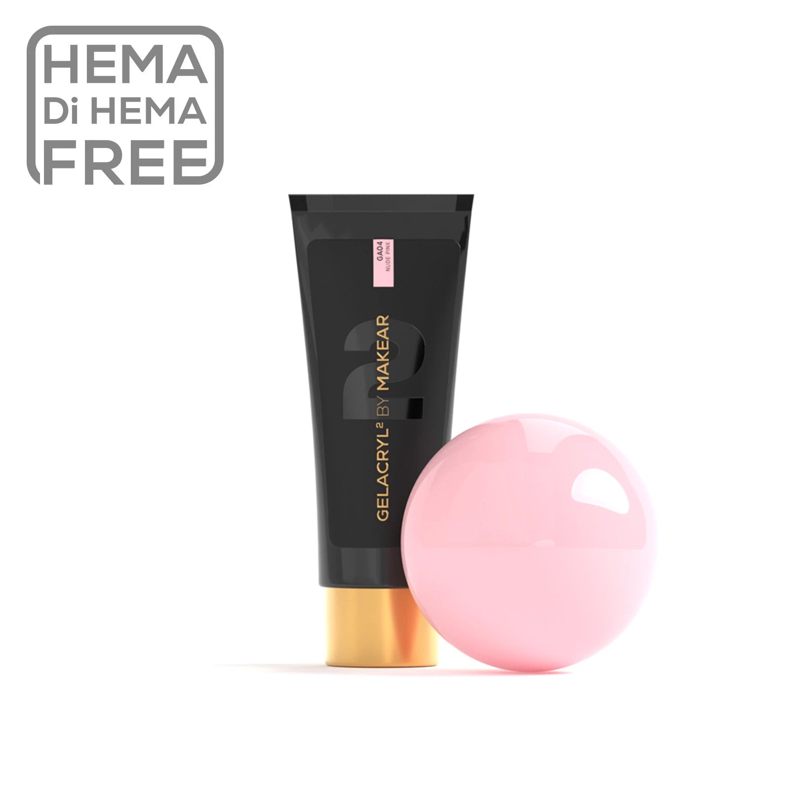 Makear Gelacryl2 Nude Pink GA04 - Akrylożel 30 G