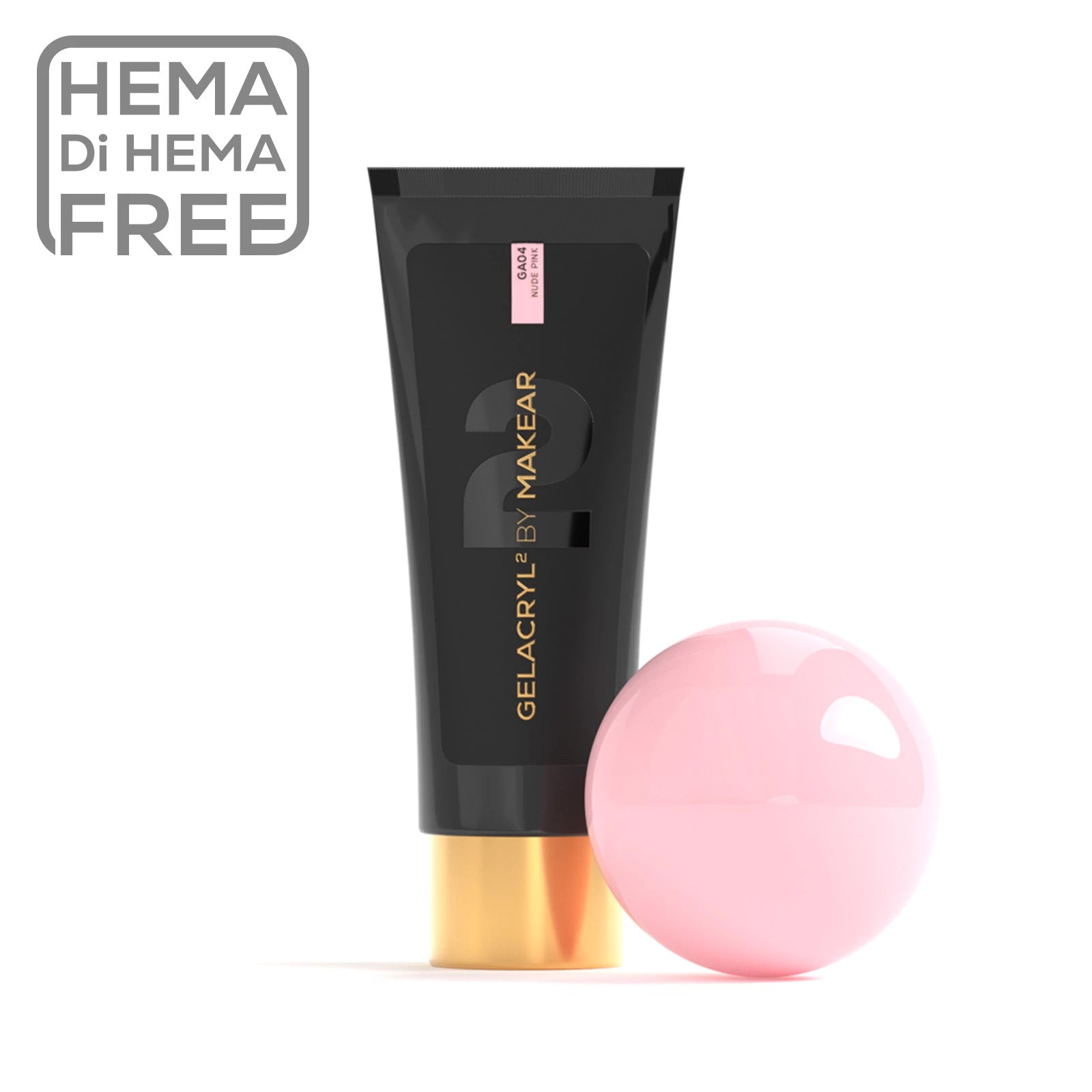 Makear Gelacryl2 Nude Pink GA04 - Akrylożel 60 G