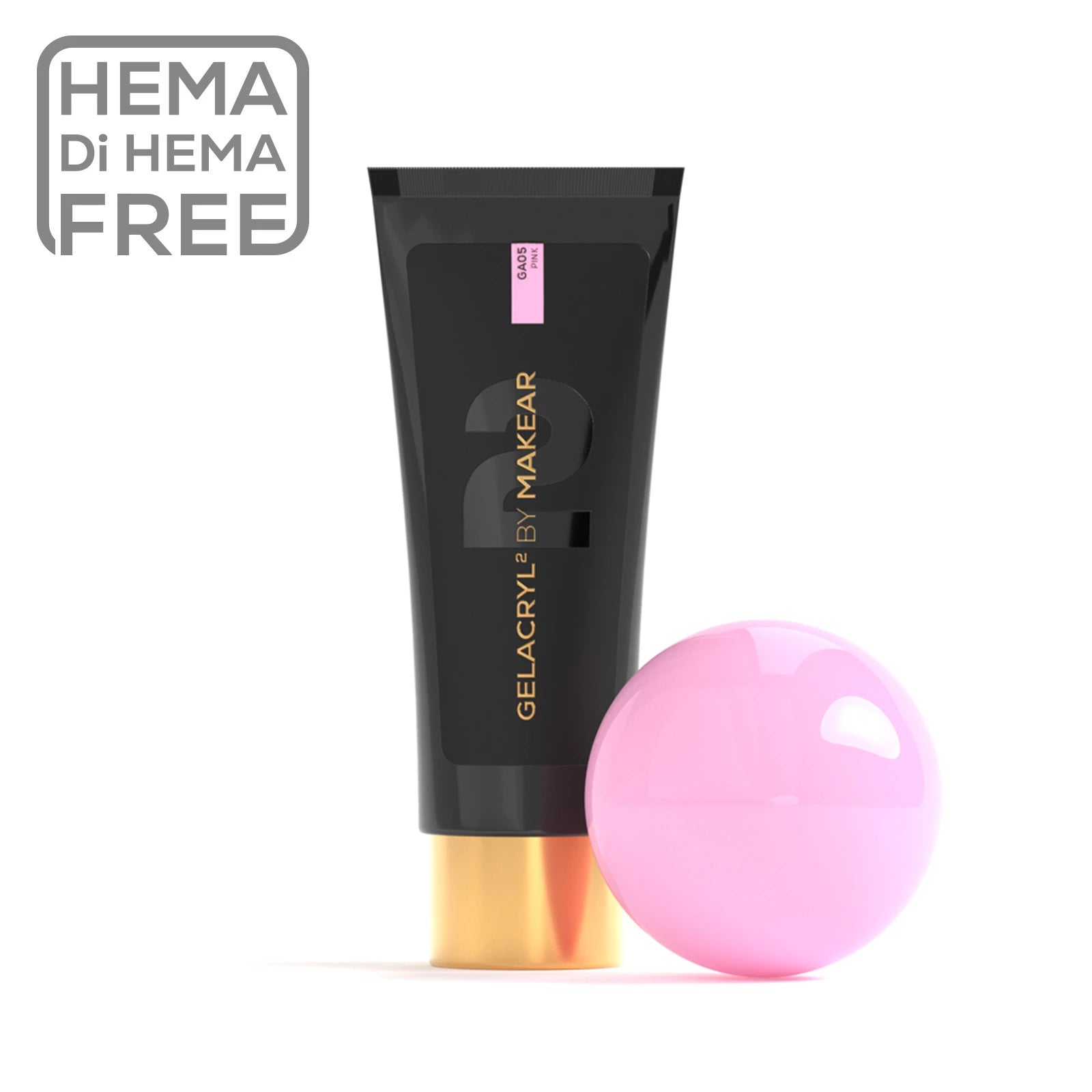 Makear Gelacryl2 Pink GA05 - Akrylożel 60 G