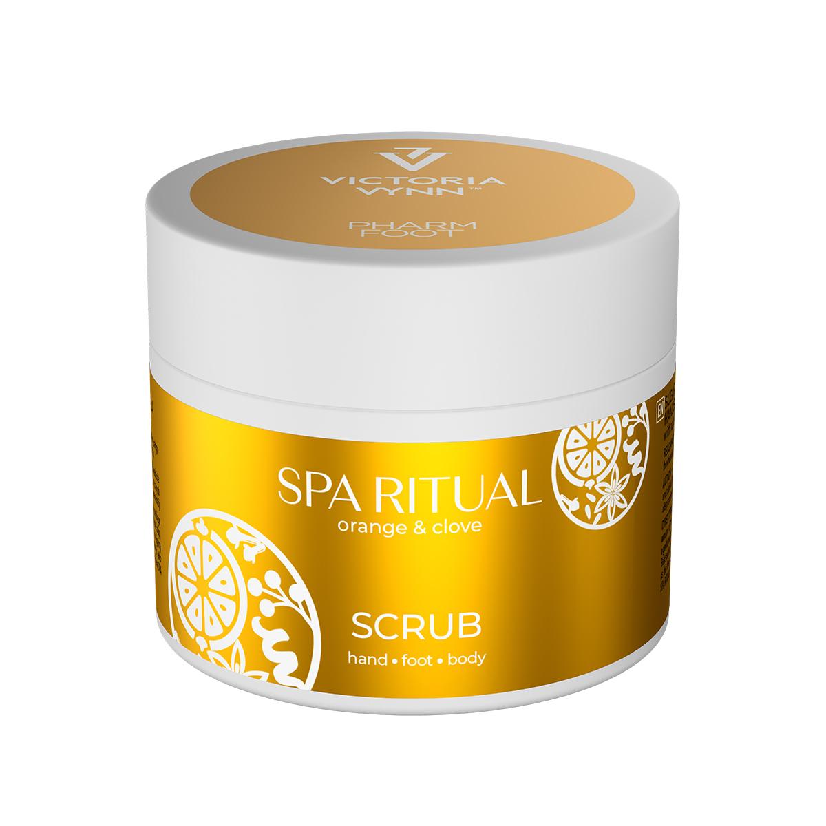 Victoria Vynn Spa Ritual Orange & Clove Peeling I Masło Do Stóp, Dłoni I Ciała 2x120ml