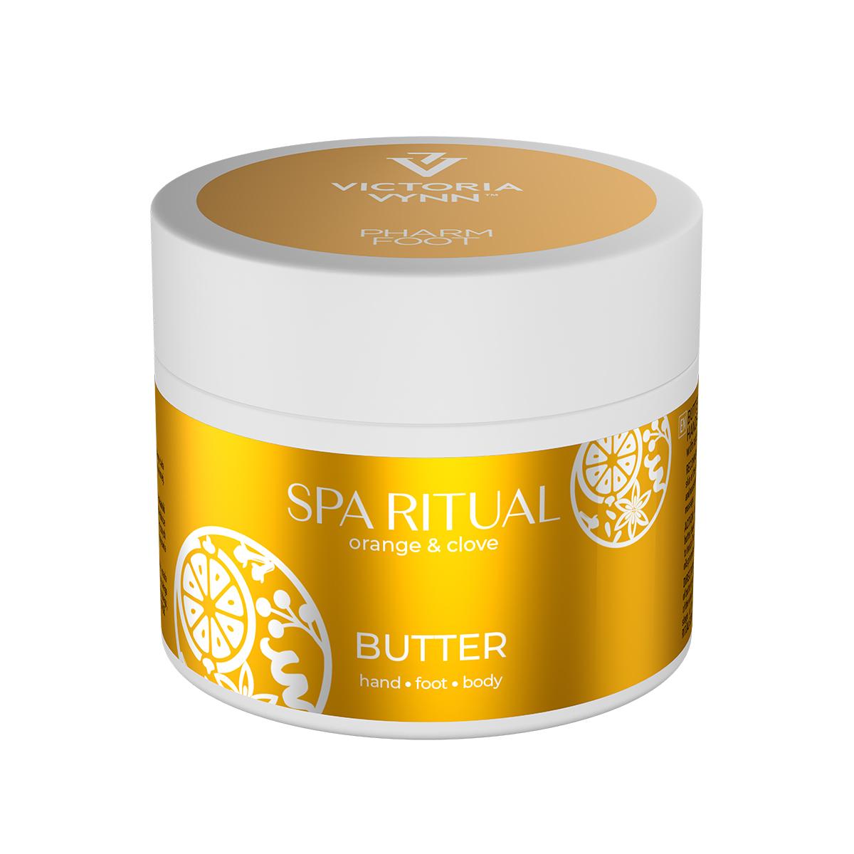 Victoria Vynn Spa Ritual Orange & Clove Peeling I Masło Do Stóp, Dłoni I Ciała 2x120ml