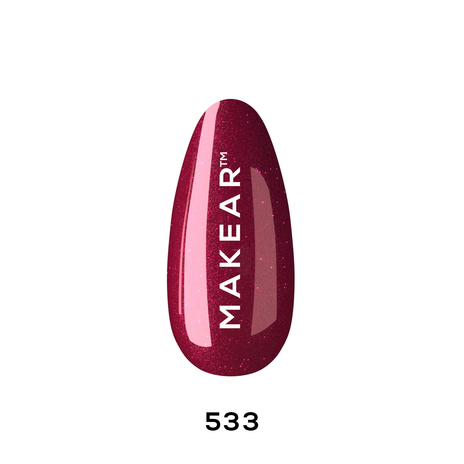 Makear Lakier Hybrydowy 533 Lollipop 8 ml