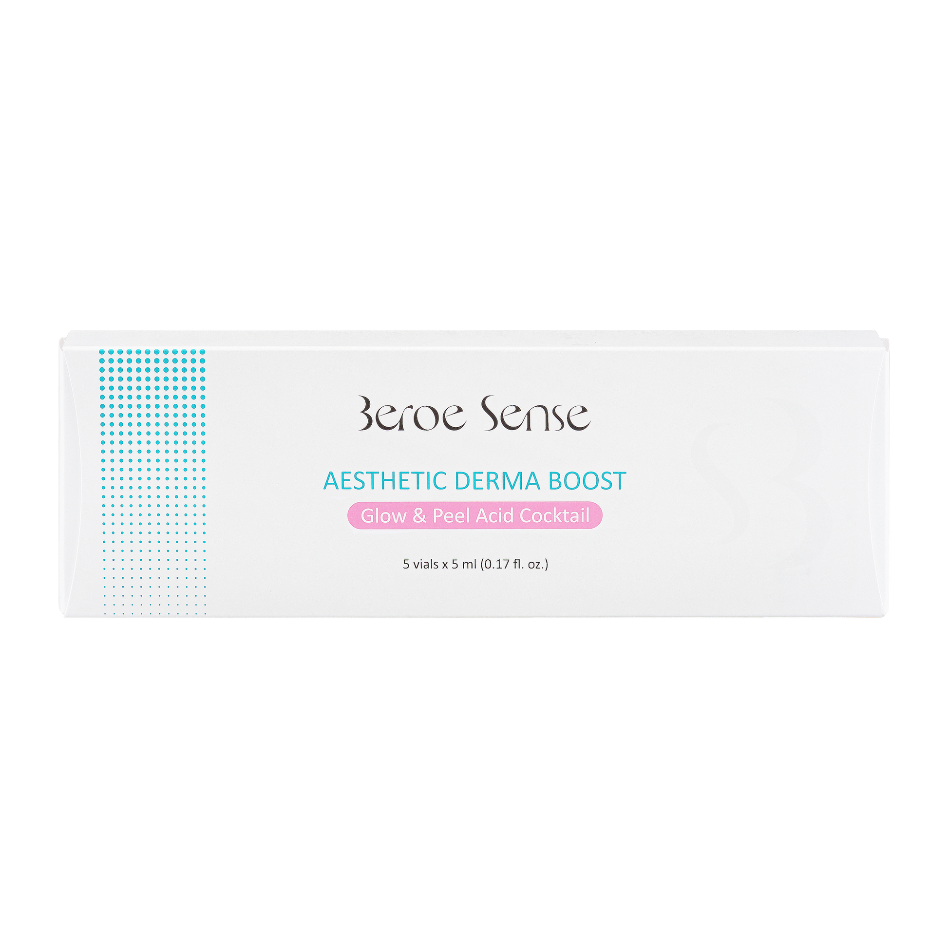 Beroe Sense Aesthetic Derma Boost Glow & Peel Acid Cocktail 5 x 5ml