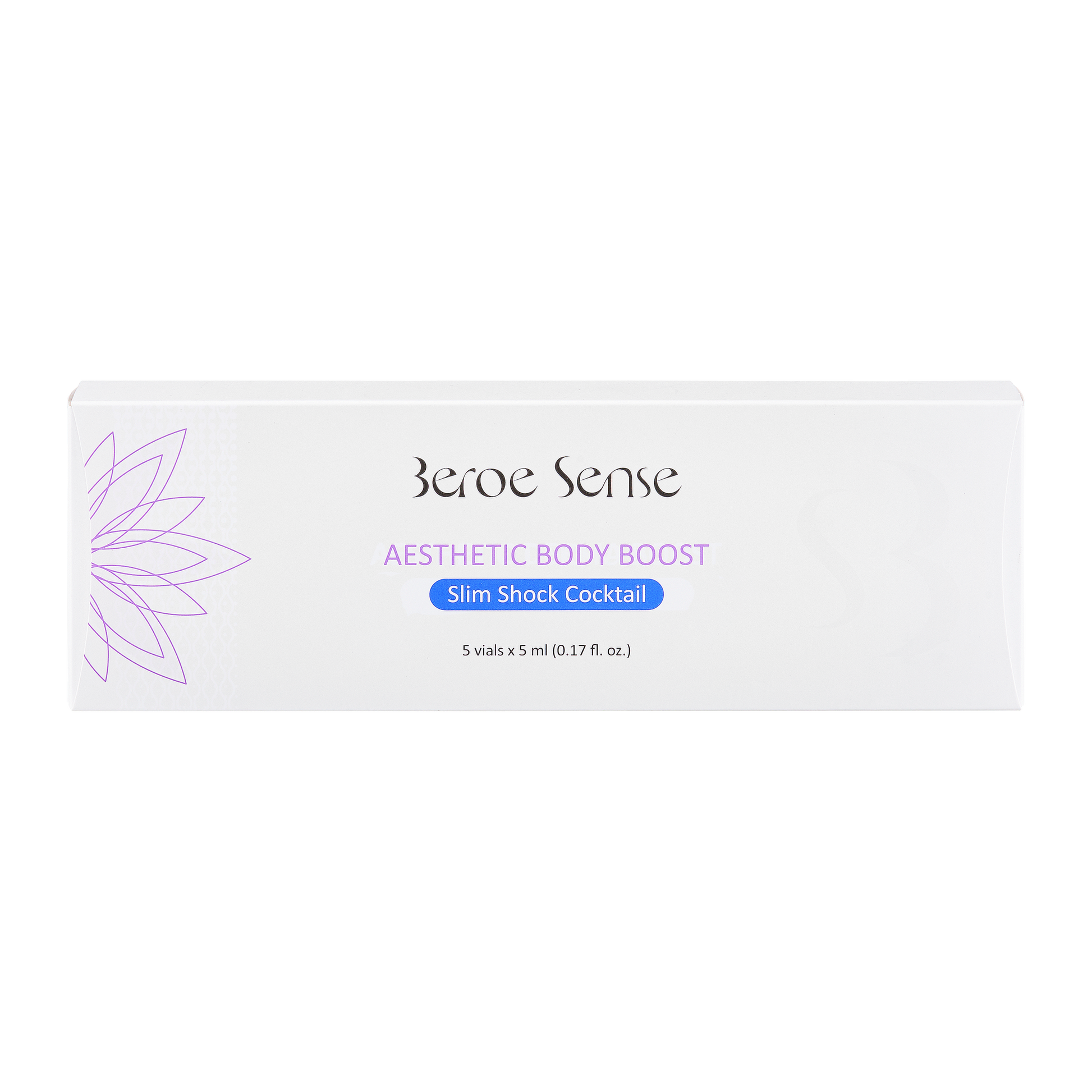 Beroe Sense Aesthetic Body Boost​ Slim Shock Cocktail 5 x 5ml
