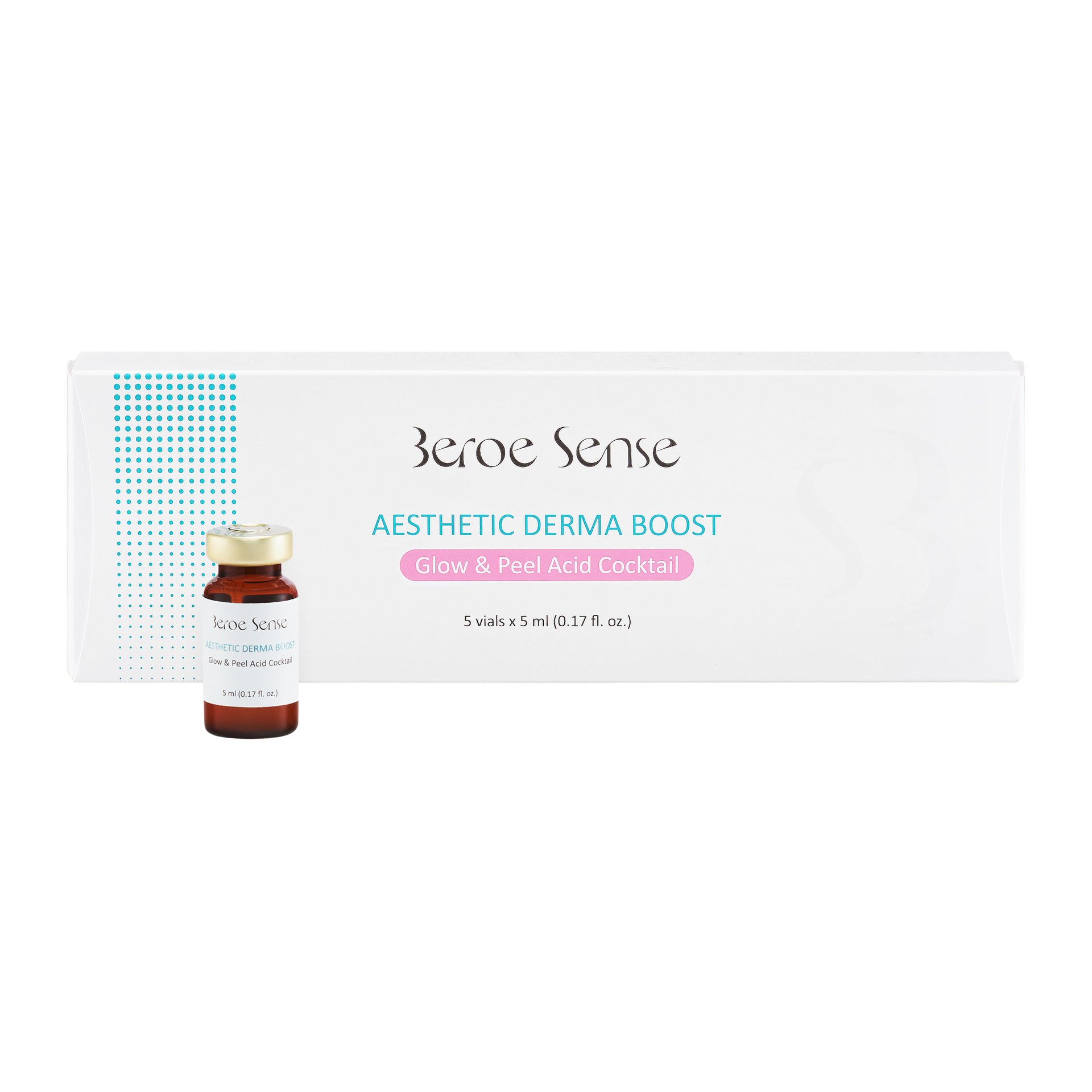 Beroe Sense Beroe Sense Aesthetic Derma Boost Glow & Peel Acid Cocktail 5 x 5ml