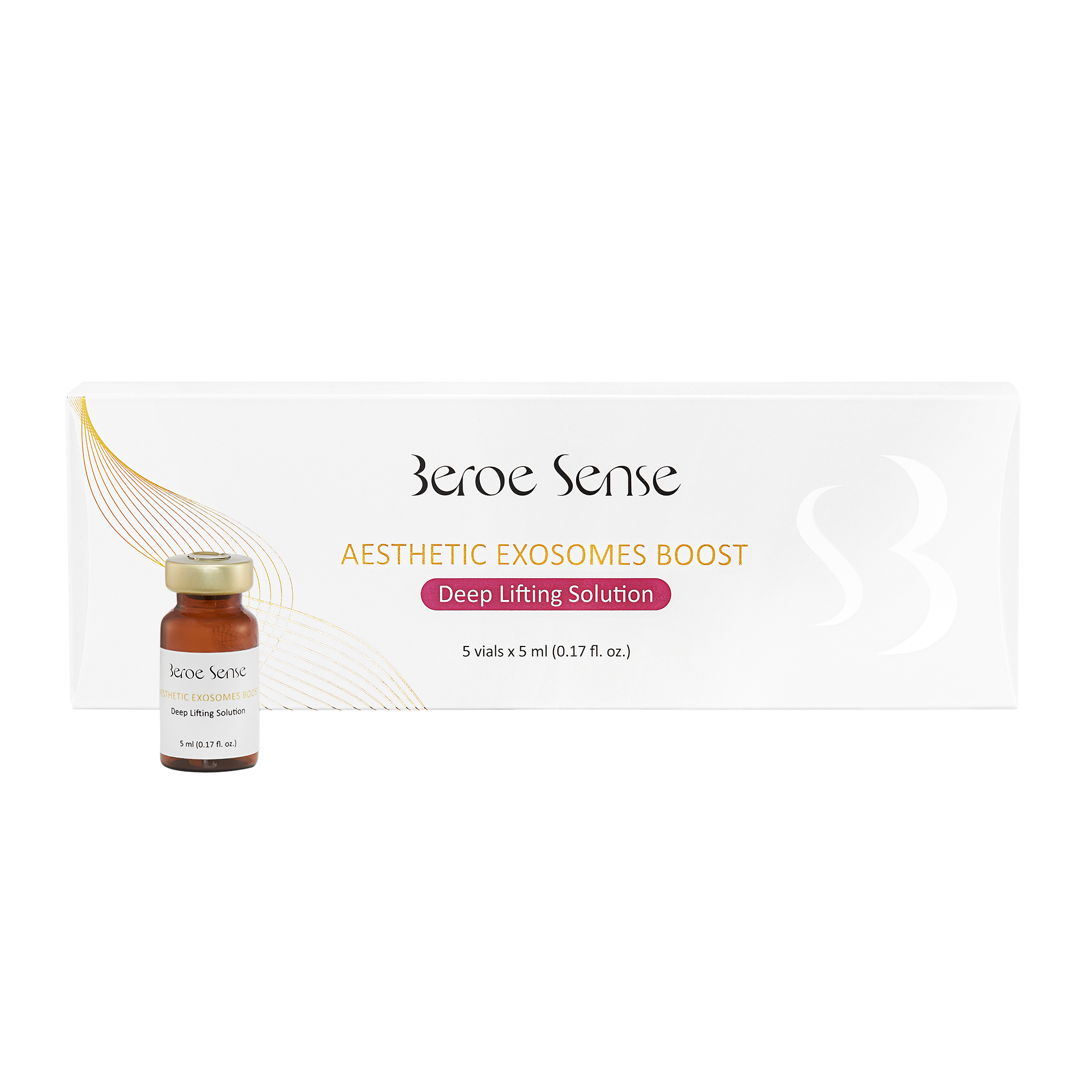 Beroe Sense Aesthetic Exosomes Boost Deep Lifting Solution 5x 5ml