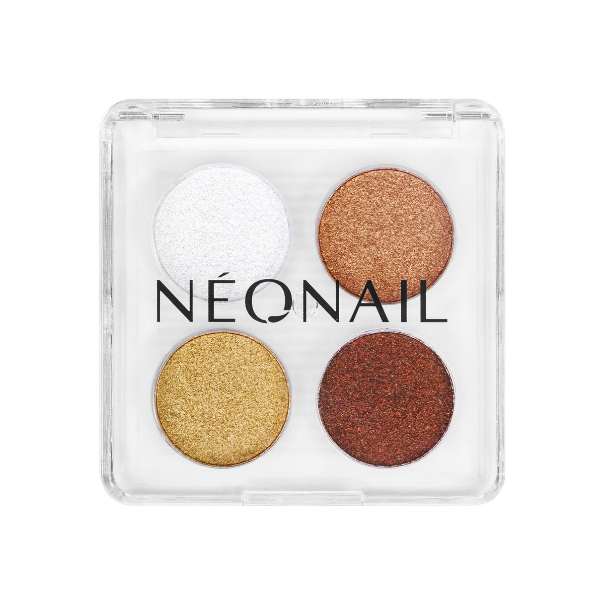 NEONAIL Paleta pyłków prasowanych 4 kolory