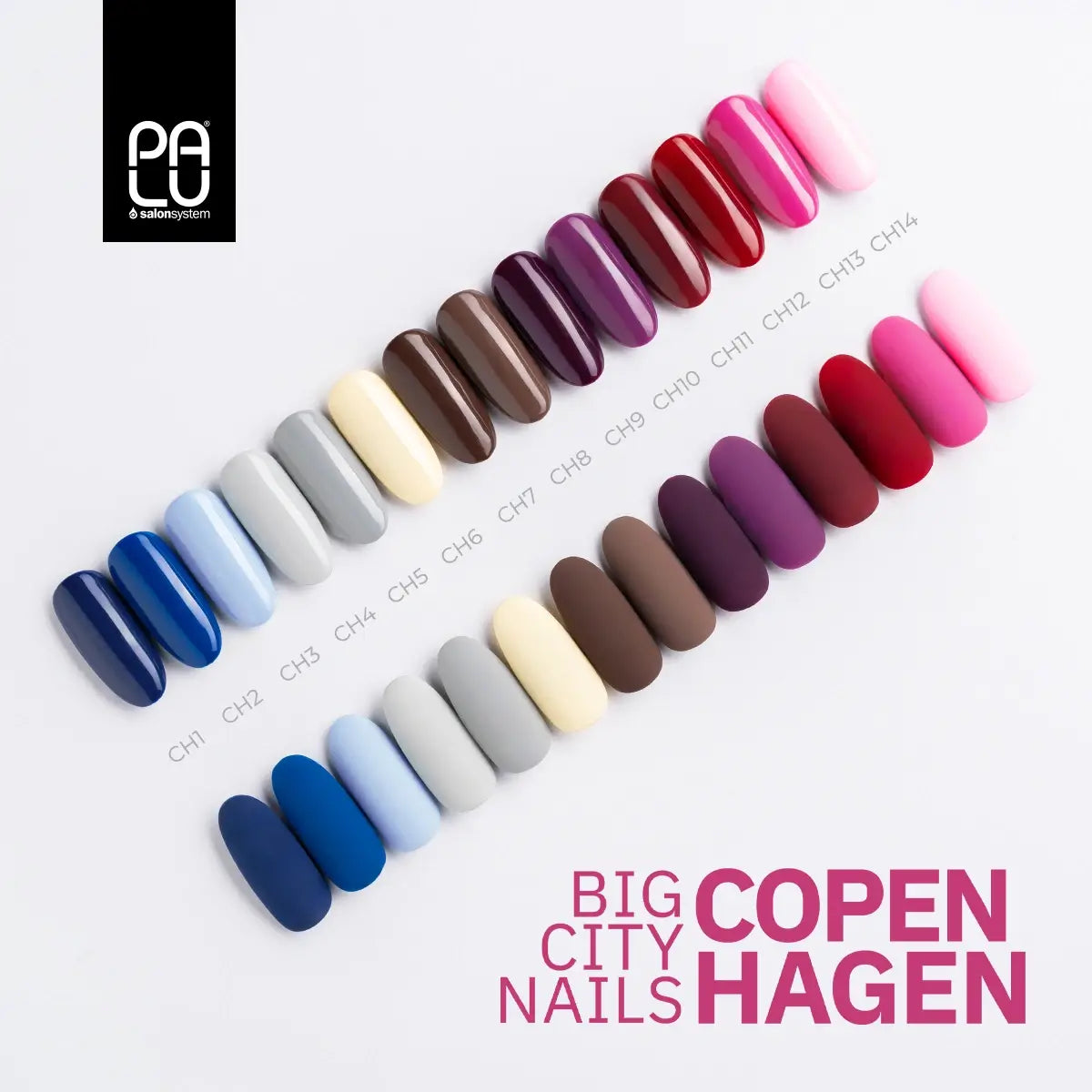 PALU Lakier hybrydowy Copenhagen CH4 jasny szary 11 g