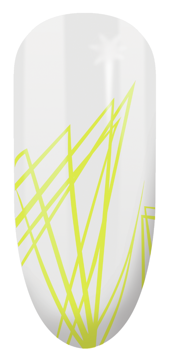 Semilac Żel do Zdobień Spider Gum 07 Neon Yellow