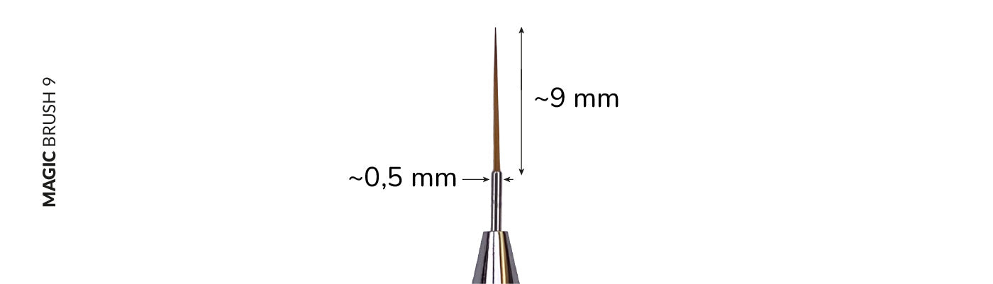 Slowianka Pędzel Magiczny 9mm