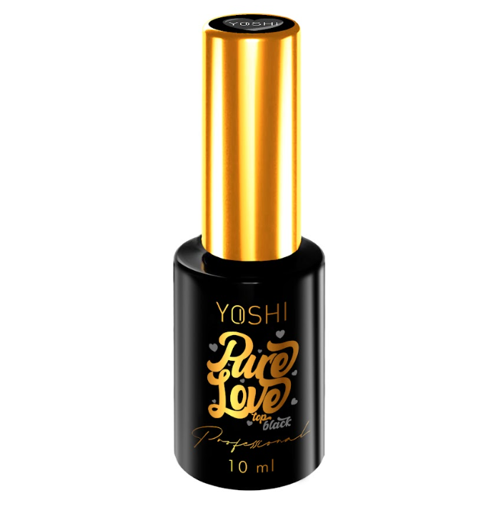 Yoshi - Pure Love Top Czarne Serduszka 10ml