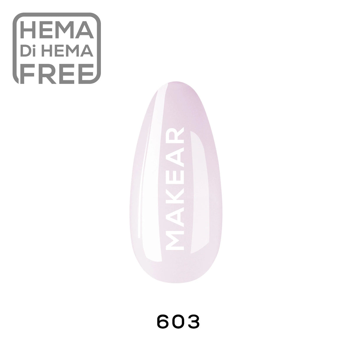 Makear Lakier hybrydowy Milky French 603 8 ml