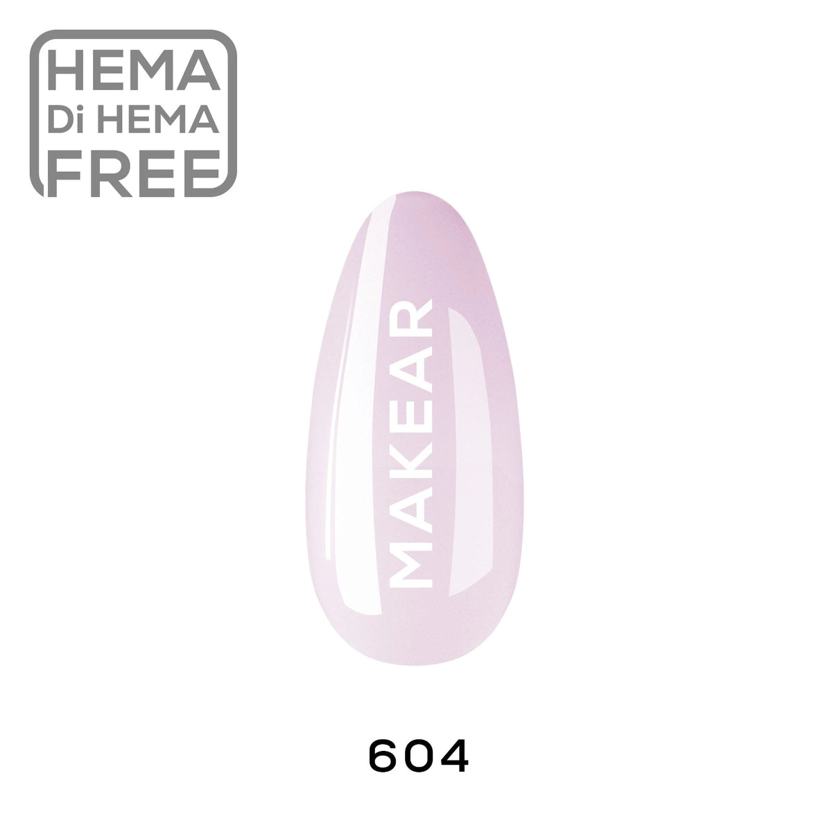 Makear Lakier hybrydowy Milky French 604 8 ml