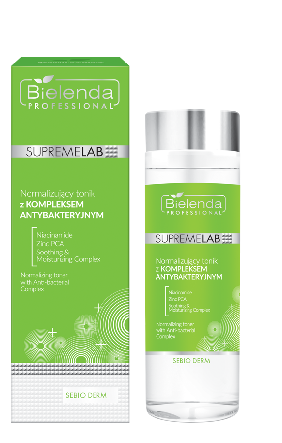 Bielenda Supremelab Normalizujący Tonik z Kompleksem Antybakteryjnym 200 ml