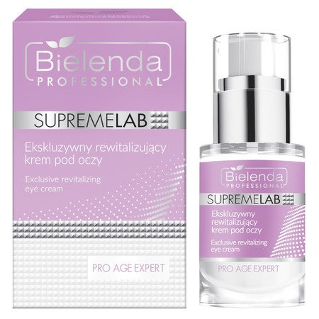 Bielenda SupremeLab Ekskluzywny Rewitalizujący Krem pod Oczy 15ml