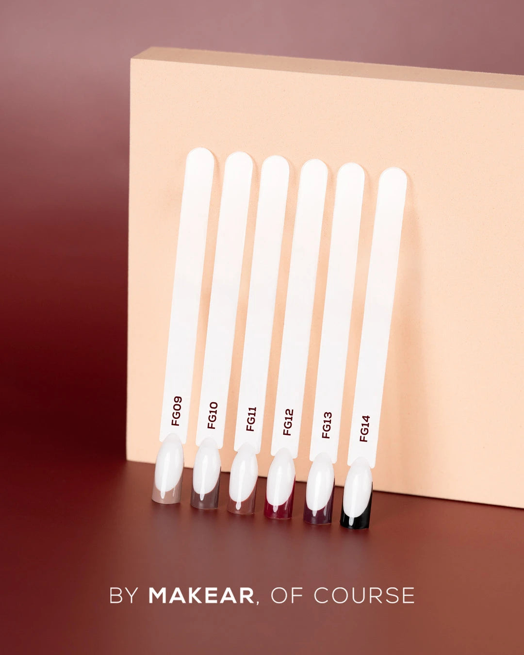 Makear French Manicure Gel FG12 Cherry Głęboka Wiśnia 5 ml