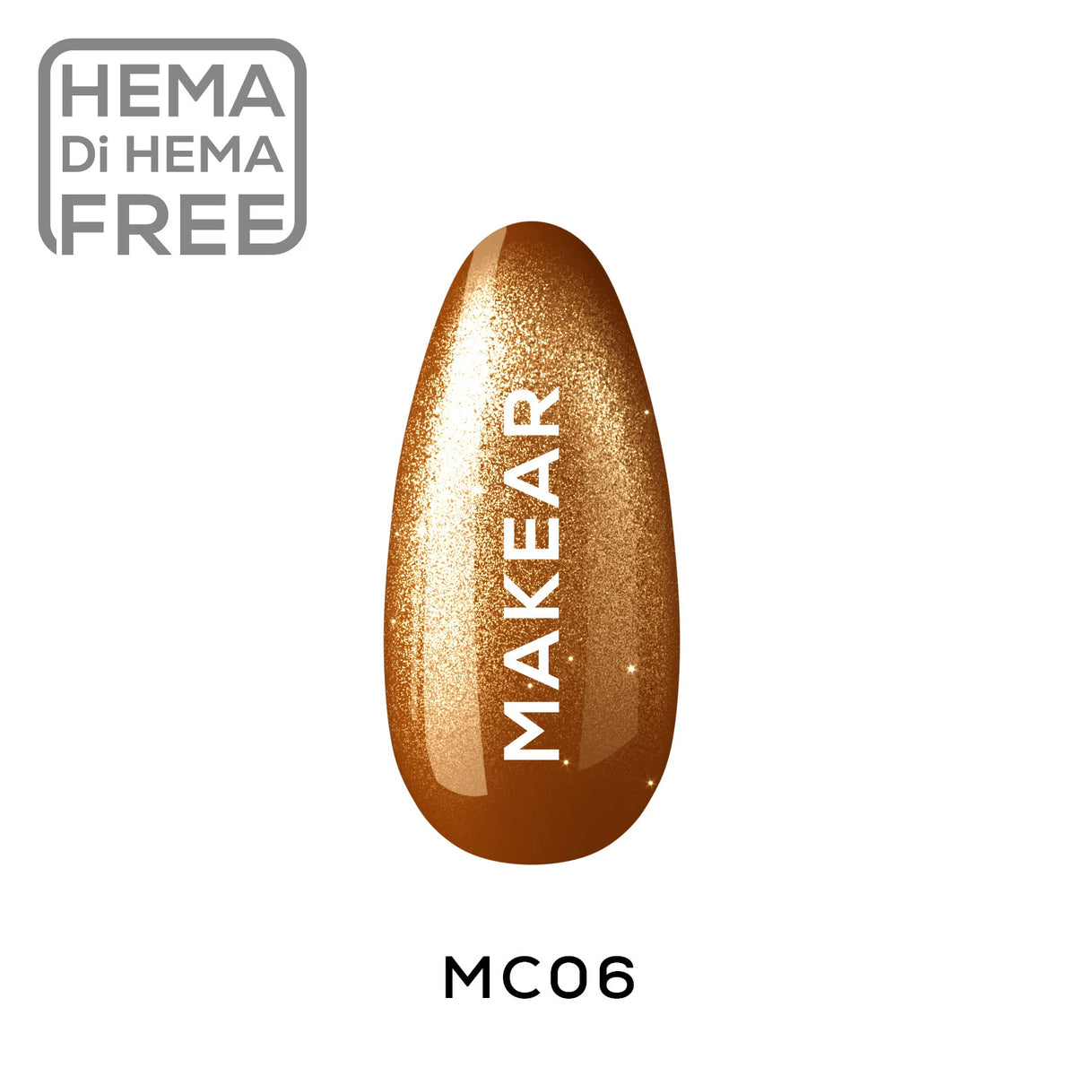 MAKEAR Magnetic Fall MC06 lakier hybrydowy Cat Eye & Flash 8 ml