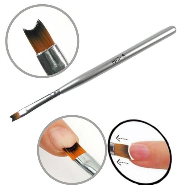 Pędzelek Do French Manicure #8