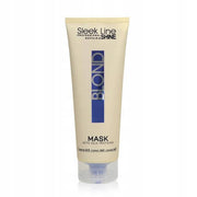 Stapiz Sleek Line Q10 Maska Blond Niebieska 250ml